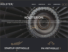 Tablet Screenshot of kolster.fi